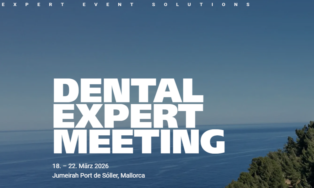 Eventbanner des DENTAL EXPERT MEETING 2026 auf Mallorca
