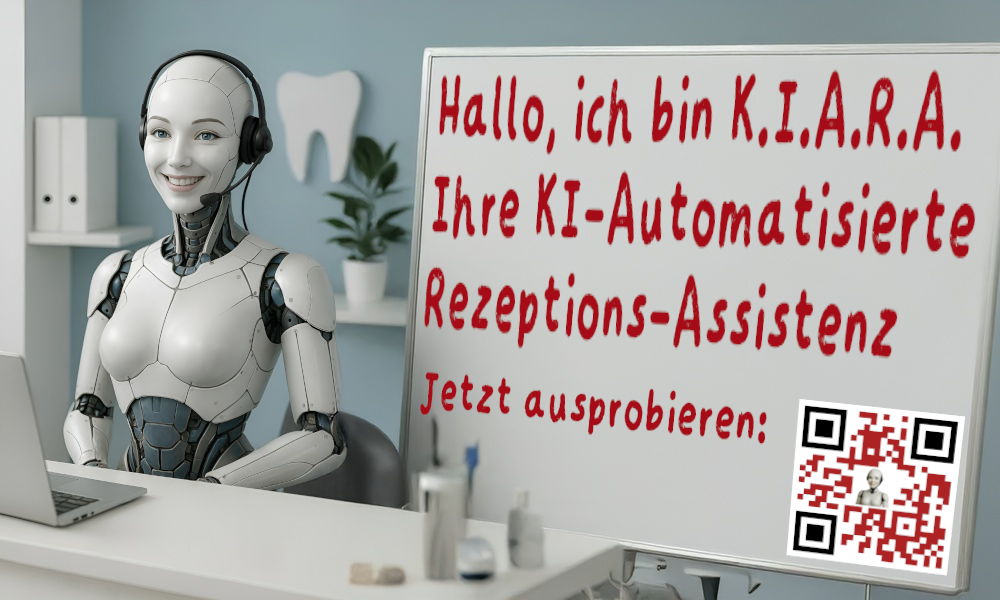 KIARA – Deine digitale Rezeptionistin für moderne Zahnarztpraxen