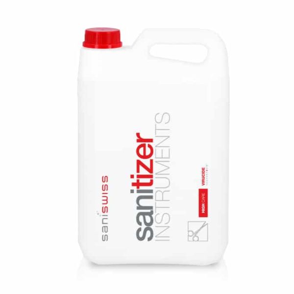 Saniswiss biosanitizer I ist ein hyperkonzentrierter Desinfektionsreiniger, er ist für die manuelle Reinigung und Desinfektion von wärmebeständigen, medizinischen Geräten geeignet.