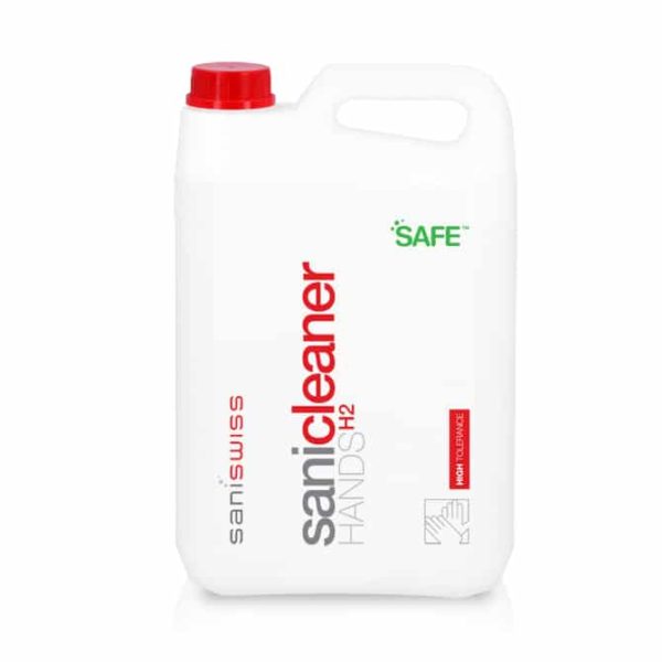 Saniswiss biosantizer H2 ist eine ökologische Waschlotion für die Hände. Zutaten aus biologischem Anbau mit, es für die Hand- und Körperreinigung einschließlich schwangere Frau gewidmet ist.
