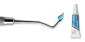 Aufbringung von Brix3000 mittels Spaten in Reiskorngröße