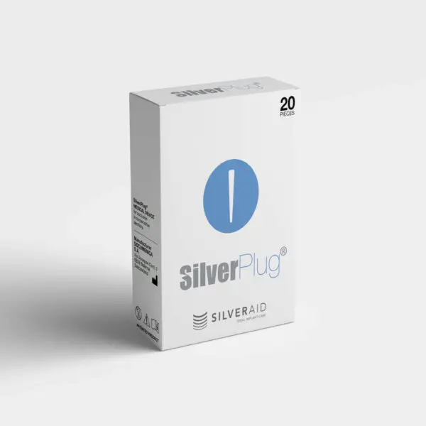 SilverPlug® Verpackung für die Versiegelung des Schraubenkanals