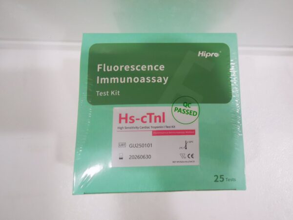 Hs-cTnI Praxis-Sofort-Tests 25 Stück – hochsensitiver Schnelltest zur Troponin I Messung bei Myokardschädigung